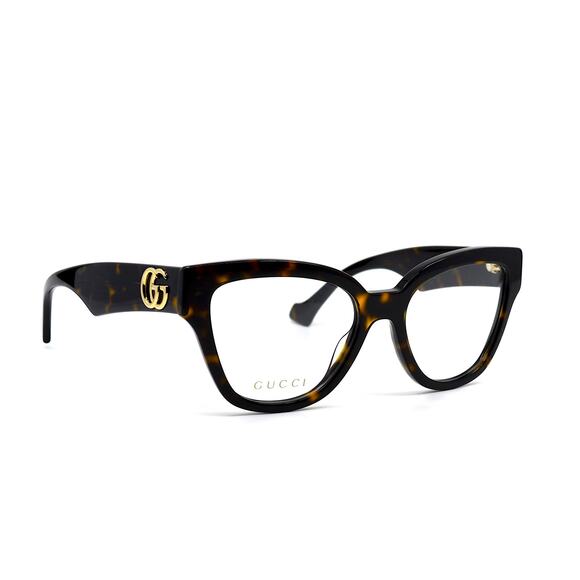 NEW GUCCI GG1424O 006 HAVANA AUTHENTIC EYEGLASSES FRAME - Picture 2 of 15